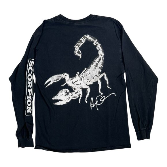 Drake Scorpion 2018 Tour Long Sleeve Rap Tee T Shirt Size Medium - Picture 1 of 9